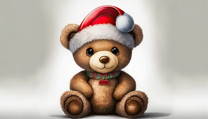 christmas teddy bear - 806117466