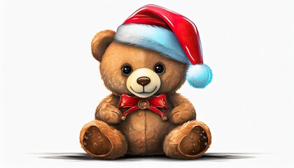 christmas teddy bear - 806117468