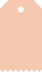 Tag label for prices and discounts.