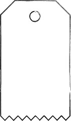 Tag label for prices and discounts.