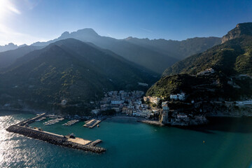 Obraz premium Italy Amalfi Coast view of the bay