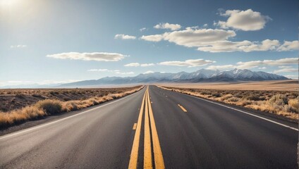 highway in the desert
