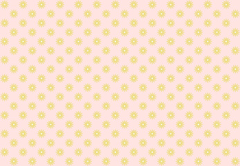 Flower LightGoldenrod color on pink background. For Background.