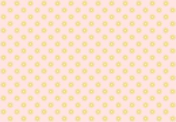 Flower LightGoldenrod color on pink background. For Background.