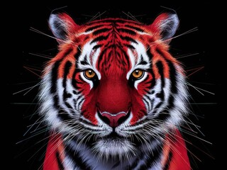 Obraz premium tiger's face