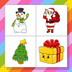 Cute character. Design element. Template for your design, books, stickers, cards, posters, clothes. Cartoon style. Isolated on white background. Vector illustration.