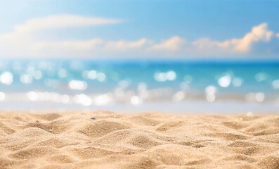 Panorama of a beautiful white sand beach and turquoise water in Maldives. Holiday summer beach...