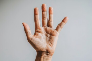 female  manicure. Beautiful young woman's hands on color  background - Image. Beautiful simple AI generated image in 4K, unique.