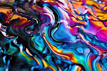Colorful abstract liquid background design