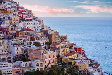 Positano is a town in Italy on the Amalfi Coast