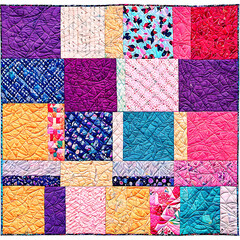 A collection of hand-made quilts Transparent Background Images 