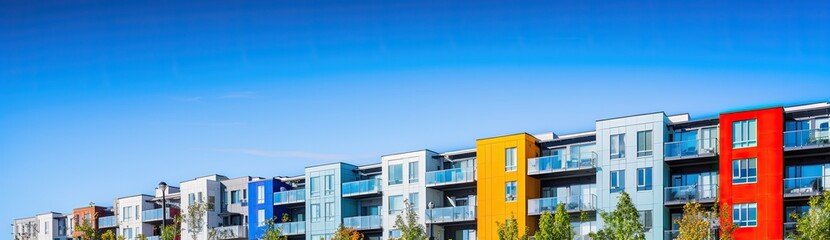 Architectural Delight: Residential Complex Adorns its Exterior with Bright Bay Windows