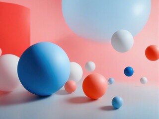 colorful balloons background