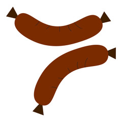 illustration of sausage