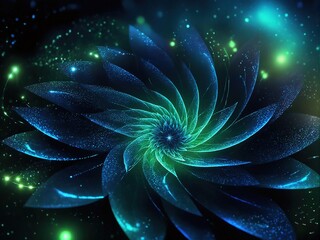 abstract fractal background