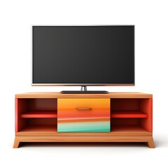 Entertainment center salmon