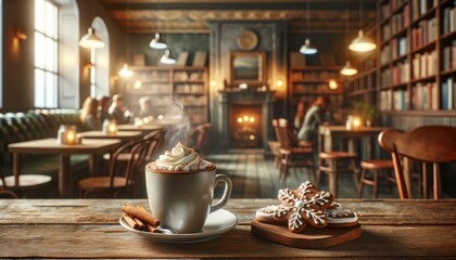 cup of coffee with chocolate