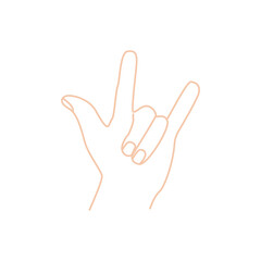 Obraz premium finger icon vektor