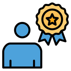 Employee Appreciation  Icon Element For Design