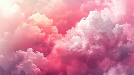 pink clouds abstract background ,Colorful sky and soft clouds for background and postcard, Abstract and pastel color, Clouds background with a pastel colored, gradient pastel

