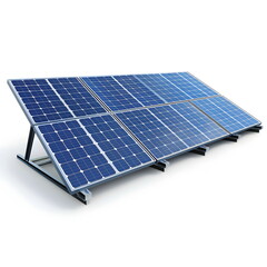 Solar Panel Array Efficiency Renewable Energy Photovoltaic Technology Sustainable Power Generation Clean Electricity
