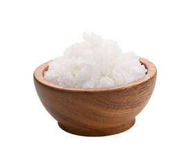 salt in a bowl isolated on transparent png