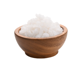 salt in a bowl isolated on transparent png
