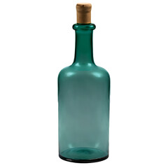 A collection of vintage colored glass bottles Transparent Background Images 