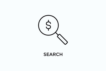Search Vector Icon Or Logo Sign Symbol Illustration