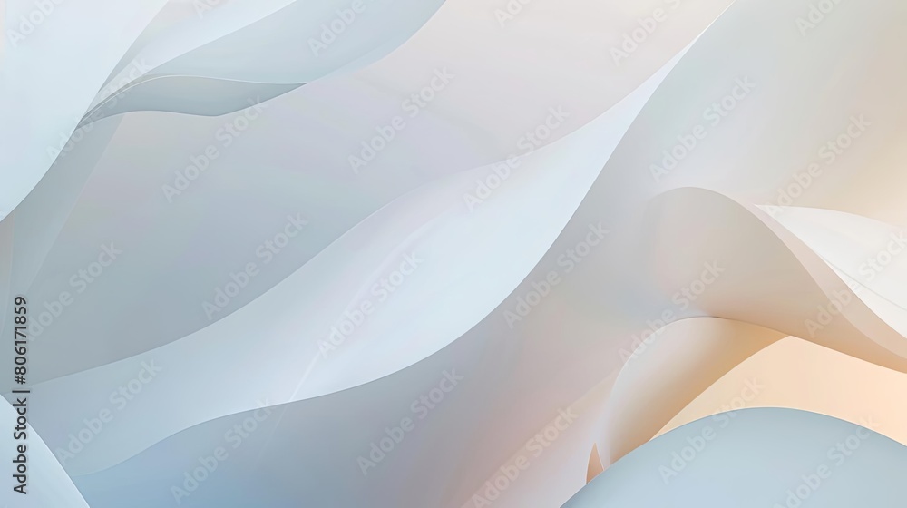 Poster abstract background with minimalist elements highlighted by a white square a red circle and a