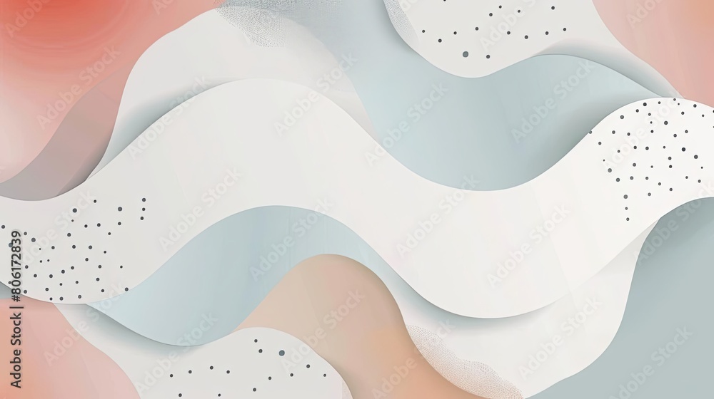 Poster abstract background with minimalist elements and subtle patterns