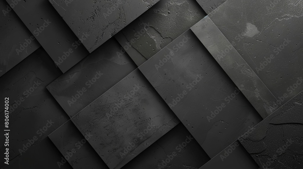 Poster abstract background with minimalist elements and subtle texture, featuring a square tile on the left