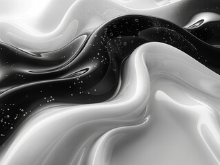 abstract background with black and white