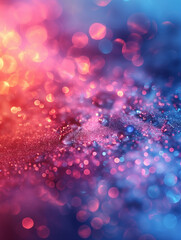 water drops colorful background