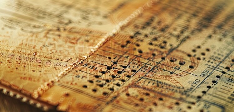 close up of paper