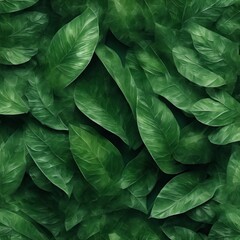 green leaves background