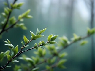 Obraz premium branch of a tree
