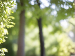 Obraz premium green leaves background