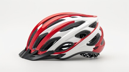 Helmet for safety, product photography plain background.