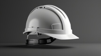 Helmet for safety, product photography plain background.