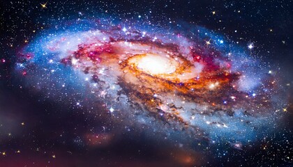 Obraz na płótnie Canvas A galaxy isolated on space