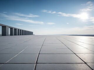 Obraz premium pier and sky