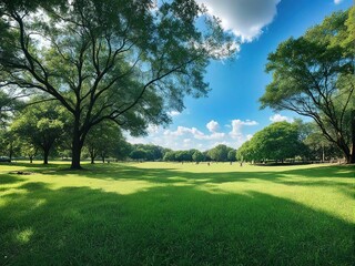 Fototapeta premium landscape with trees