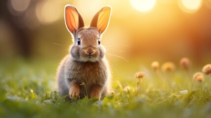 cute animal pet rabbit or bunny smiling and laughing isolated with copy space for easter background, rabbit, animal, pet, cute, fur, ear, mammal, background, celebration