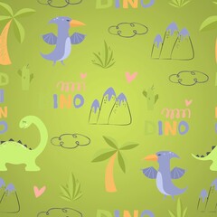 cute dinosaur pattern