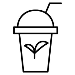 Ice tea icon