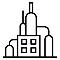 Obraz premium Refinery icon