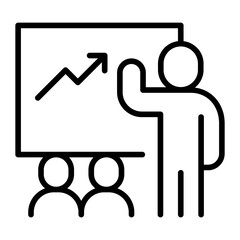 Business training icon