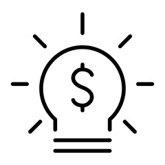 Business idea icon