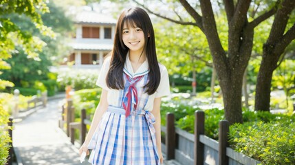 Fototapeta premium 10代の女の子/teen girl